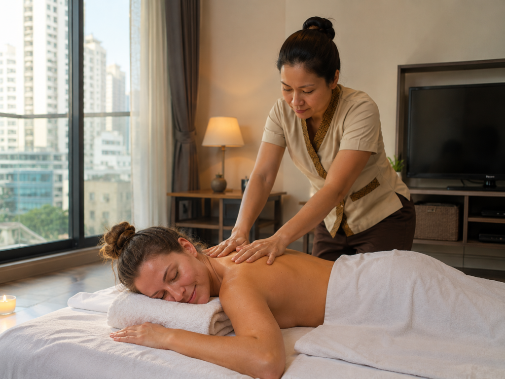 Types of In-Room Massage Available in Bangkok